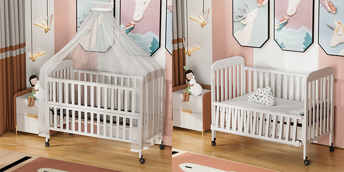 baby wood crib