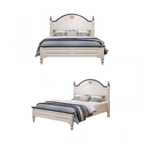 China Factory  Luxury Kids Wooden Double Bed