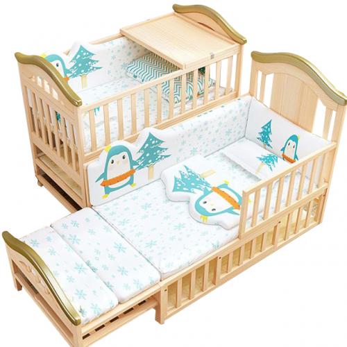 Convertible Sturdy Wood Baby Crib manufacturer